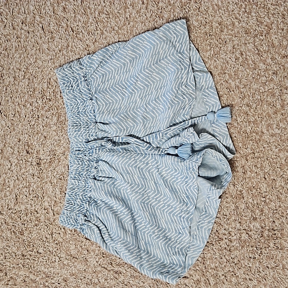 Blue and white striped Vinyard Vines shorts, size XXS, $20